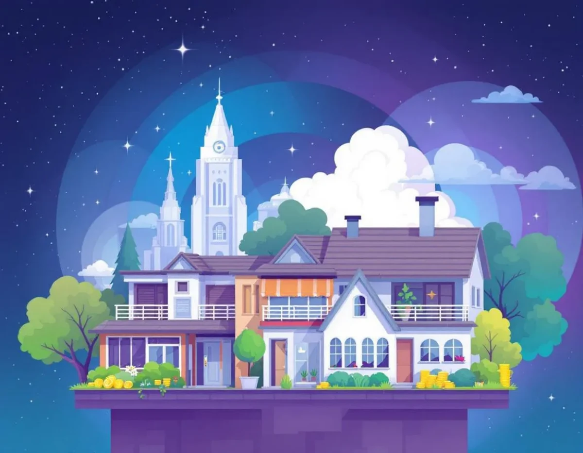 À la croisée des mondes : l'investissement immobilier via les cryptomonnaies