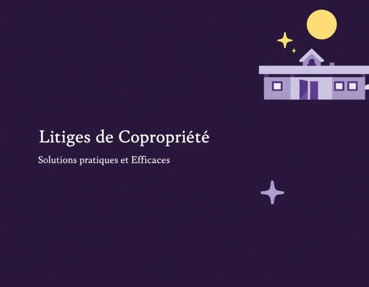 Litiges de Copropriété: Solutions Pratiques et Efficaces