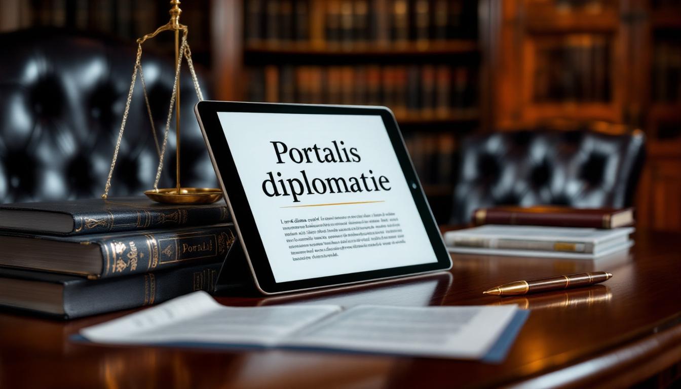 Portalis diplomatie : un guide pour les juristes d'aujourd'hui